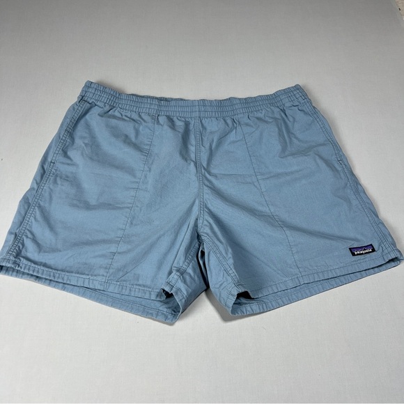 Patagonia Funhoggers Shorts Light Blue Men’s Size XXL - Picture 2 of 13
